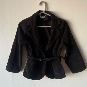 Cute black jacket!
